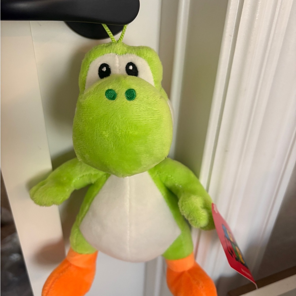 NWT 8” Mario Green and white Yoshi plush #Nintendo